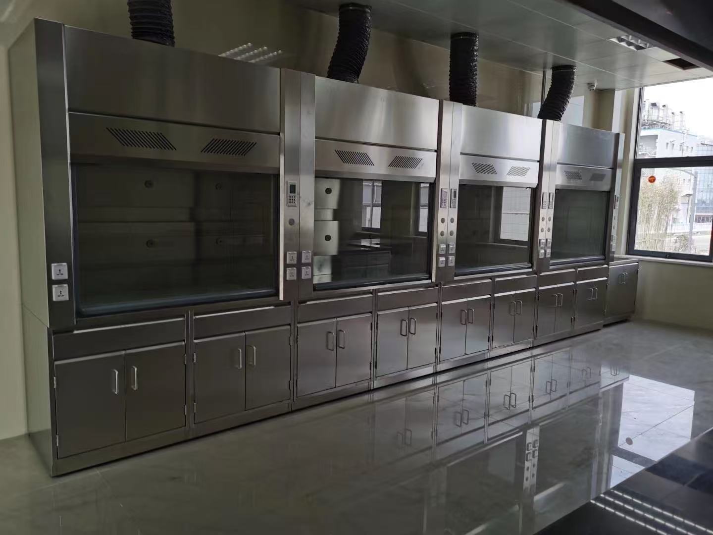 金华市通风系统不锈钢实验台 - 方案